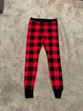 Old Navy Red and Black Checkered Lounge Pants